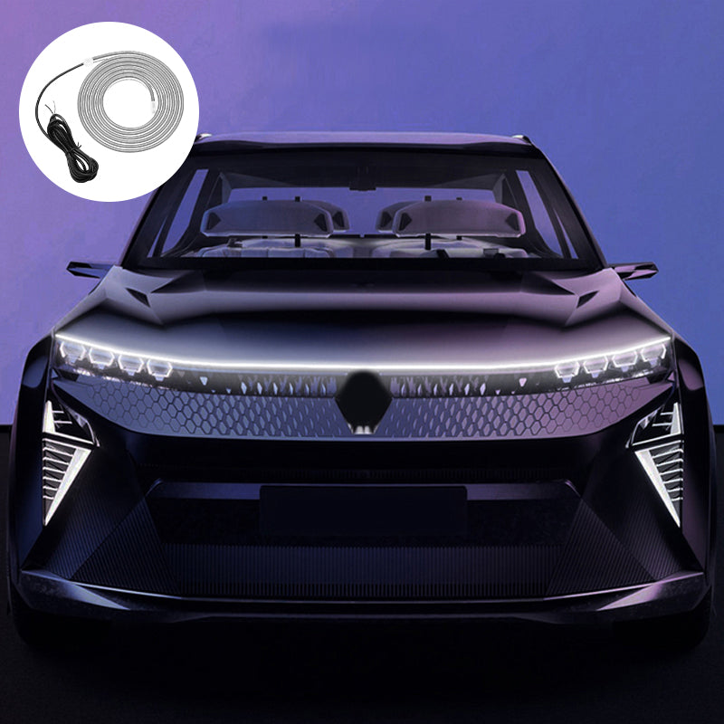 "Dynaamiset LED-nauhavalot autoon, vedenpitävät ja värikkäät, 200cm pitkä LED-nauha moderniin tyyliin."