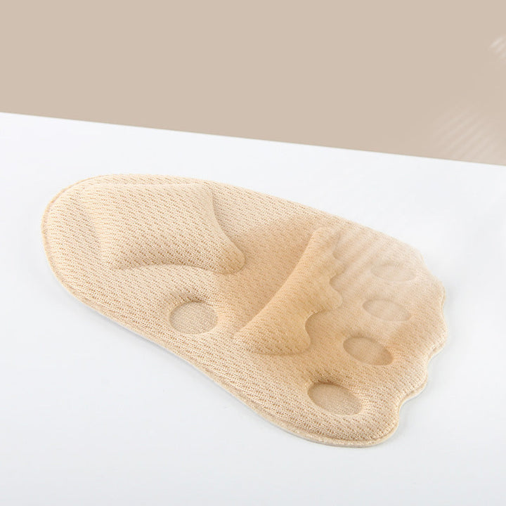 EVA-skum, beige/sorte mænds indlægssåler til forfoden, ergonomisk design, optimal støtte til gang