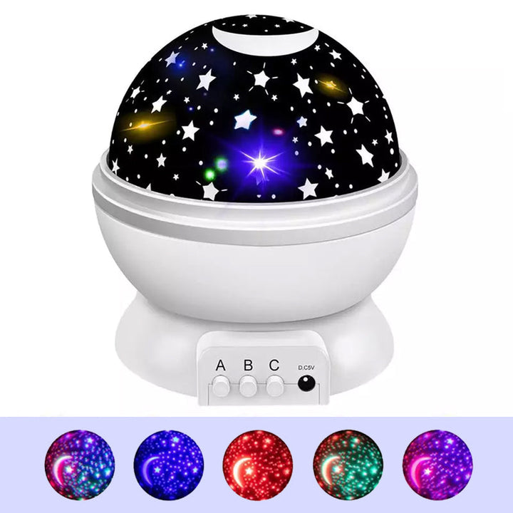 "Elegantti Galaxy tähtiprojektori, monivärinen, kaukosäädettävä, luo maagisen tunnelman mihin tahansa huoneeseen."