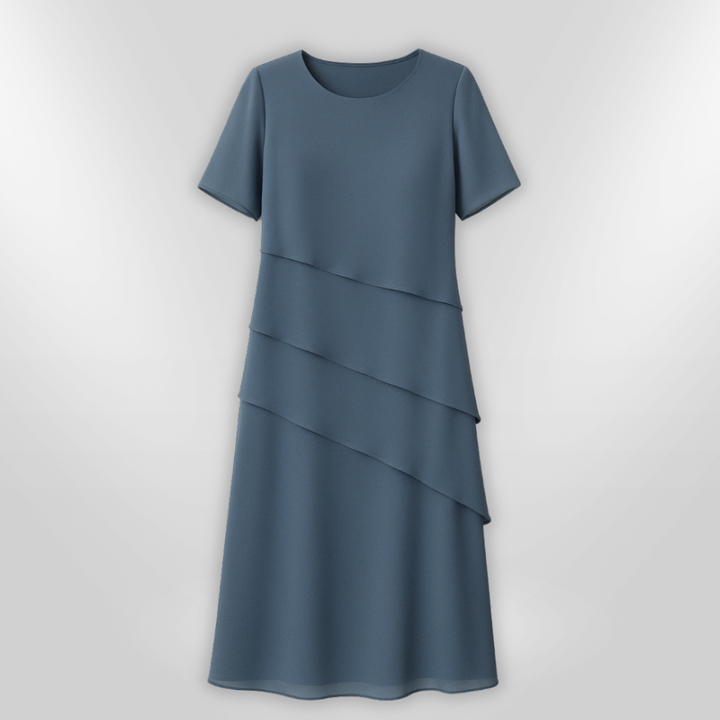 Elegant damekjole i chiffon - styling