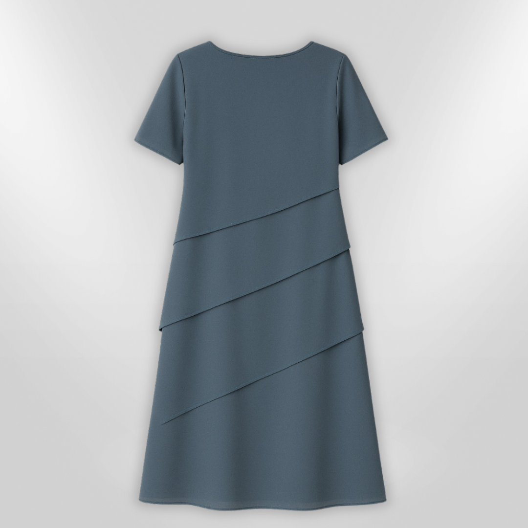 Elegant damekjole i chiffon - festlig