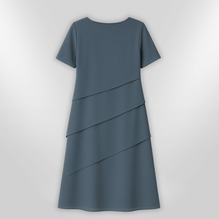 Elegant damekjole i chiffon - festlig