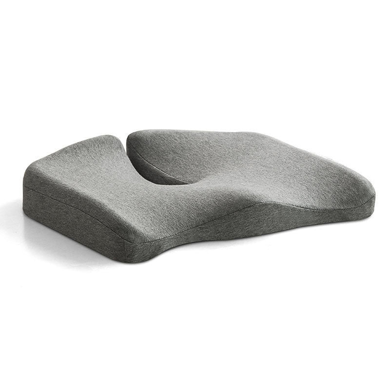 "Ergonominen U-muotoinen istuintyyny selkätuella, sininen, memory-vaahto, mukava ja hengittävä käytettäväksi kotona tai toimi