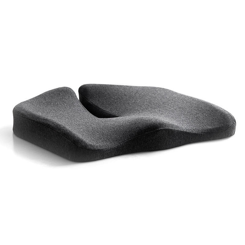 "Ergonominen U-muotoinen istuintyyny selkätuella, sininen, memory-vaahto, mukava ja hengittävä käytettäväksi kotona tai toimi