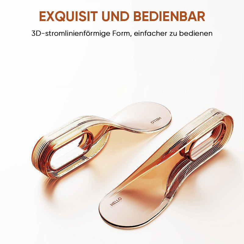 Ergonominen patjan nostotyökalu, keltainen, vihreä, violetti, ergonominen muotoilu, kestävää muovia, kevyt ja kestävä.