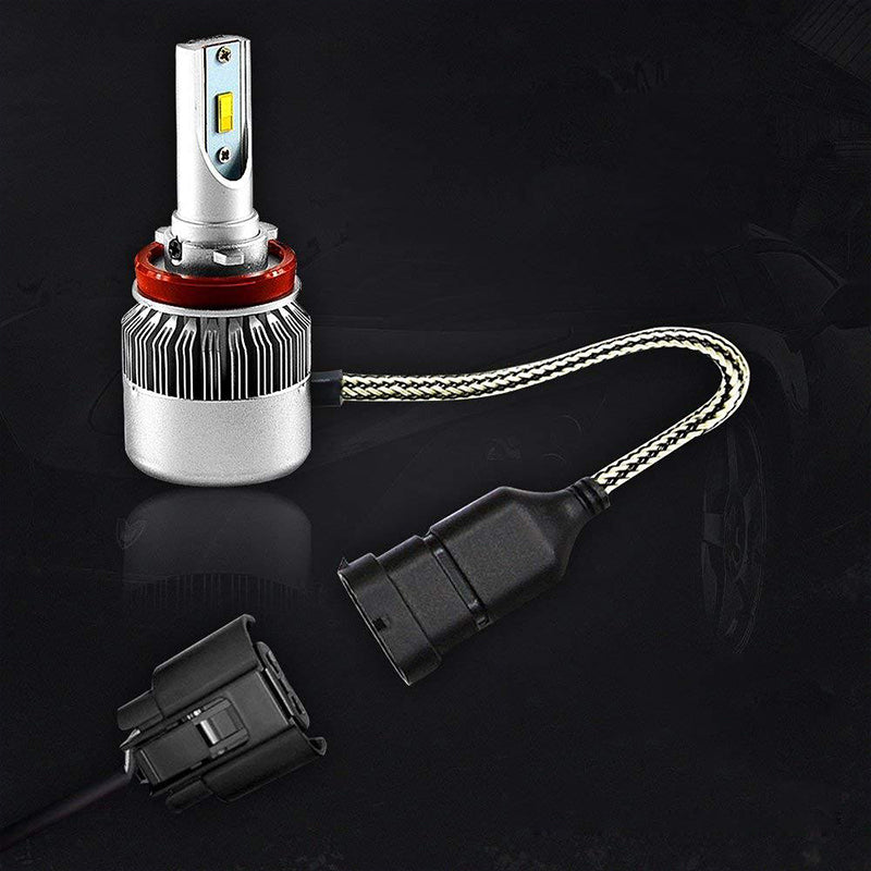 Ultra-lyse LED-køretøjslygter til bil, sølvkabinet i aluminium, 30W effekt, optimal synlighed under alle vejrforhold