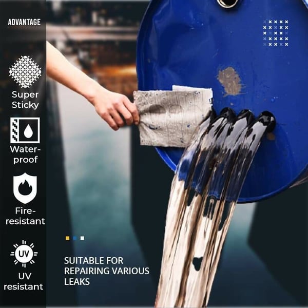 "Erittäin vedenkestävä butyylikumi teippi, musta, rulla, ideaalinen vuotojen korjaamiseen, kotitalous ja ammattilaiskäyttö."