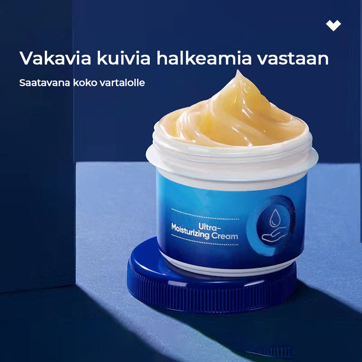 Speciel fugtgivende beskyttende creme til frostvejr i hvid krukke, 80ml, til beskyttelse af hud mod kulde og revner.