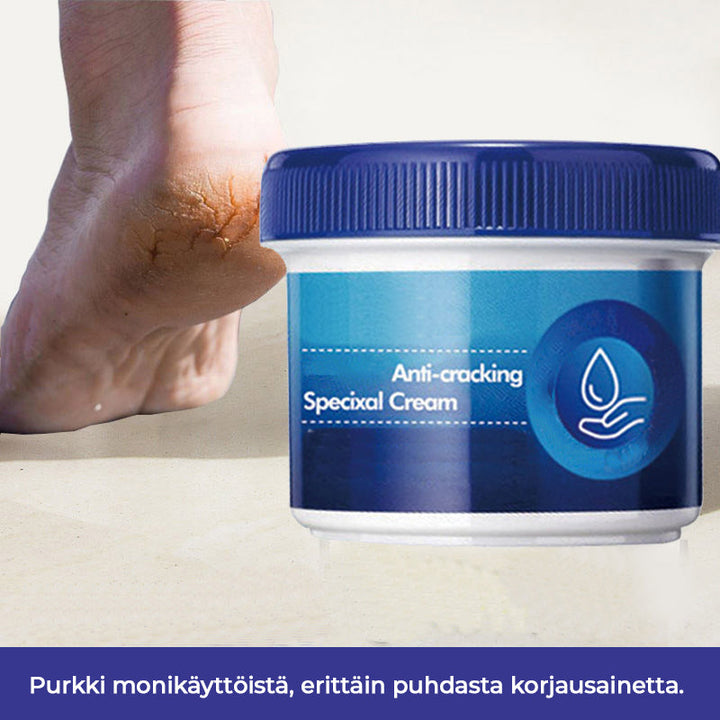 Speciel fugtgivende beskyttende creme til frostvejr i hvid krukke, 80ml, til beskyttelse af hud mod kulde og revner.