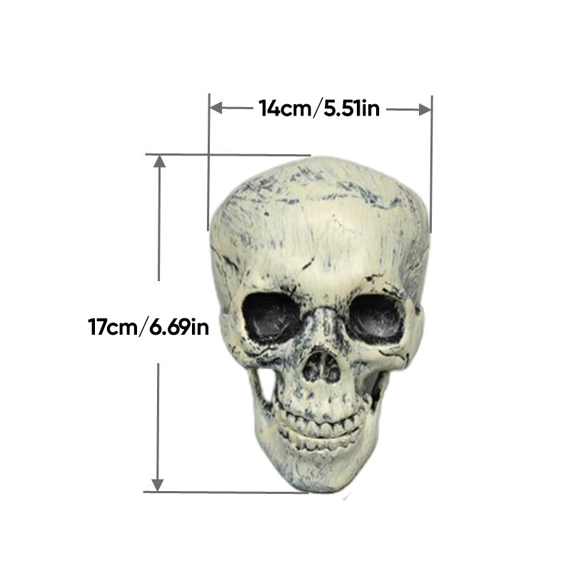 Halloween uhyggelige dekorationslys til haven, orange og sorte farver, realistisk design, skaber en skræmmende atmosfære.