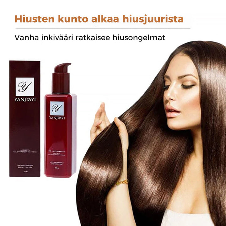 Hårserum til glatte lokker i klar flaske. Hårplejeserum til alle hårtyper.