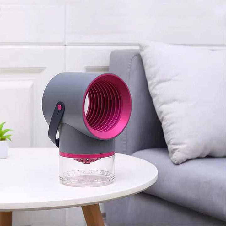 Hygiejnisk sort/hvid myggelampe, moderne design, lydløs, effektiv LED-UV-lys, hjemmets insektbekæmper.