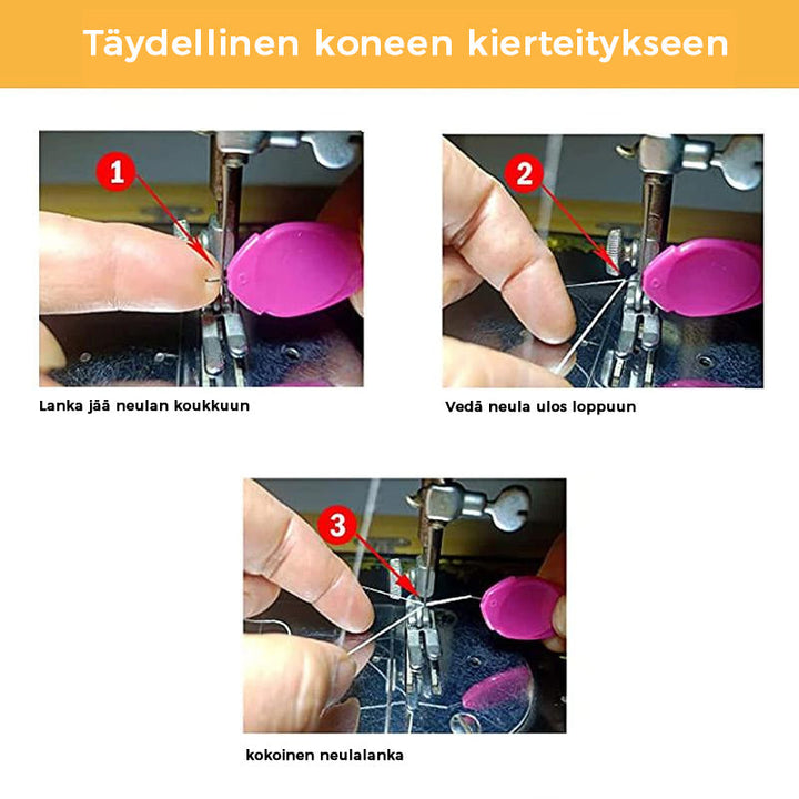 Innovativ trådtråder i klare farver, holdbart og brugervenligt sy-tilbehør til nåletrådning.