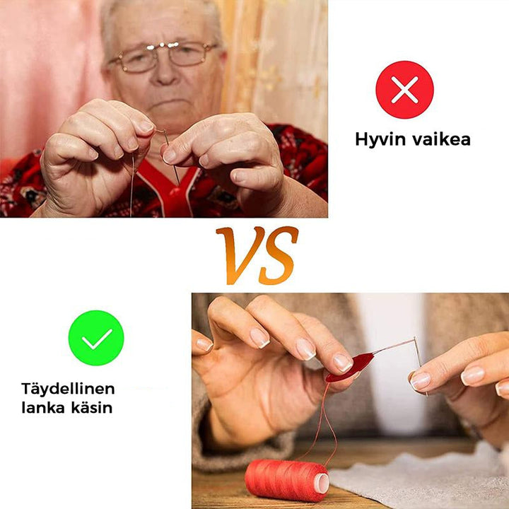 Innovativ trådtråder i klare farver, holdbart og brugervenligt sy-tilbehør til nåletrådning.
