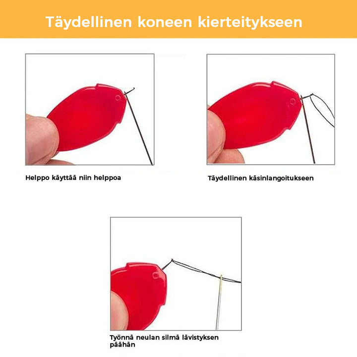 Innovativ trådtråder i klare farver, holdbart og brugervenligt sy-tilbehør til nåletrådning.
