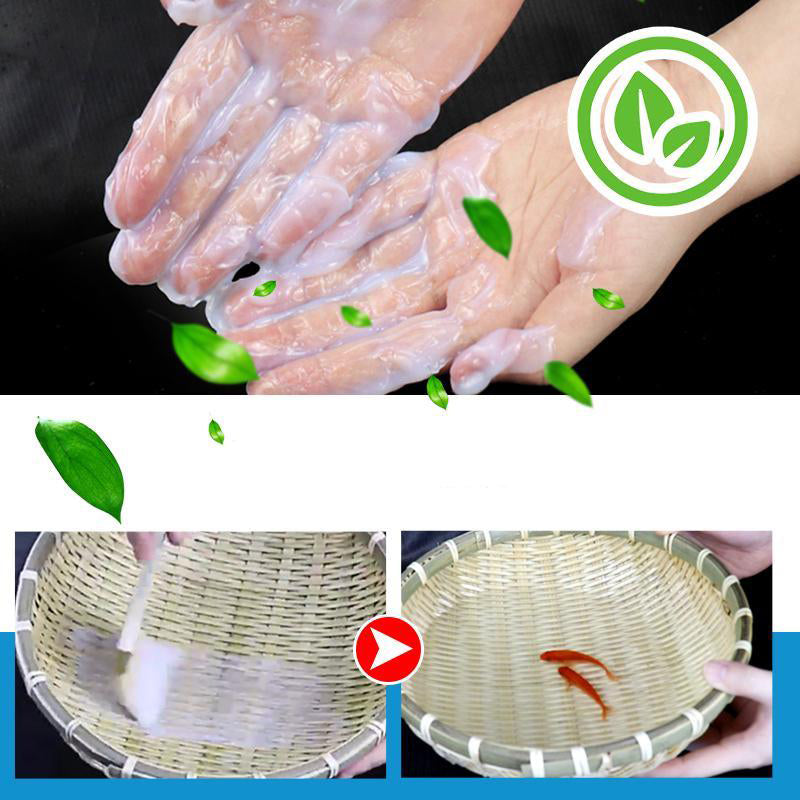 Innovativ vandbaseret fugemasse, gennemsigtig gel-lignende konsistens, perfekt til boligreparationer, sikker at anvende.
