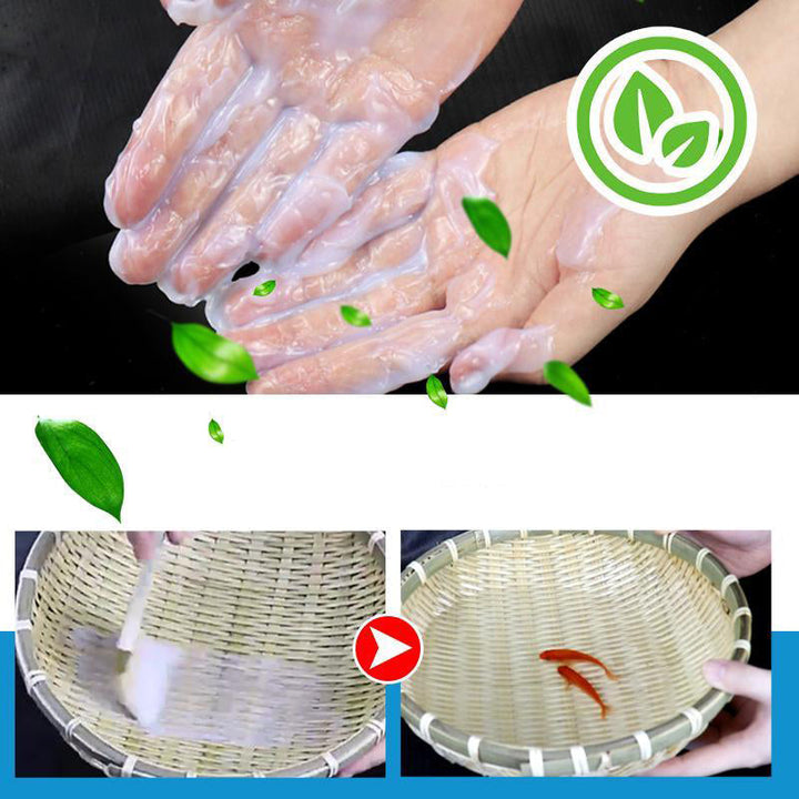 Innovativ vandbaseret fugemasse, gennemsigtig gel-lignende konsistens, perfekt til boligreparationer, sikker at anvende.