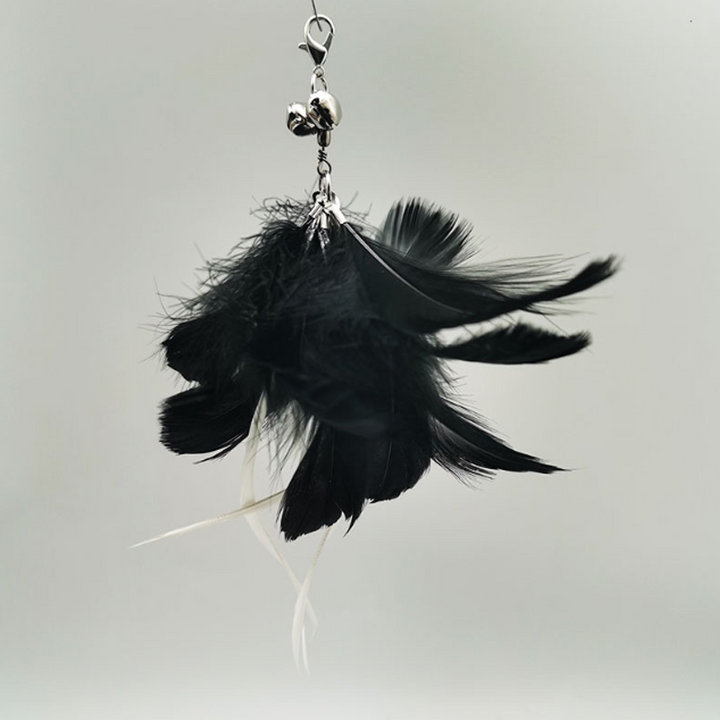 Interaktivt kattelegetøj med udskiftelige hoveder, farverigt legetøj med sugekop, giver alsidig og sikker leg for katten.