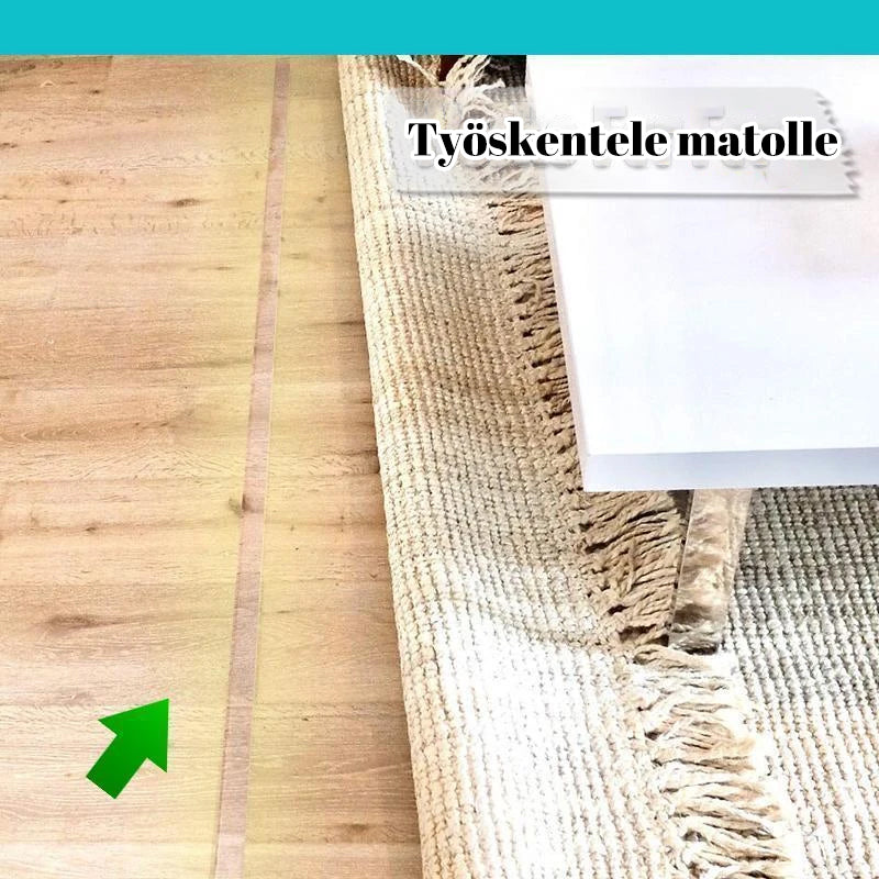 Klæbebånd med ingen spor, vaskbart og genanvendeligt, klar geloverflade, holdbart og multifunktionelt til hjemmebrug.