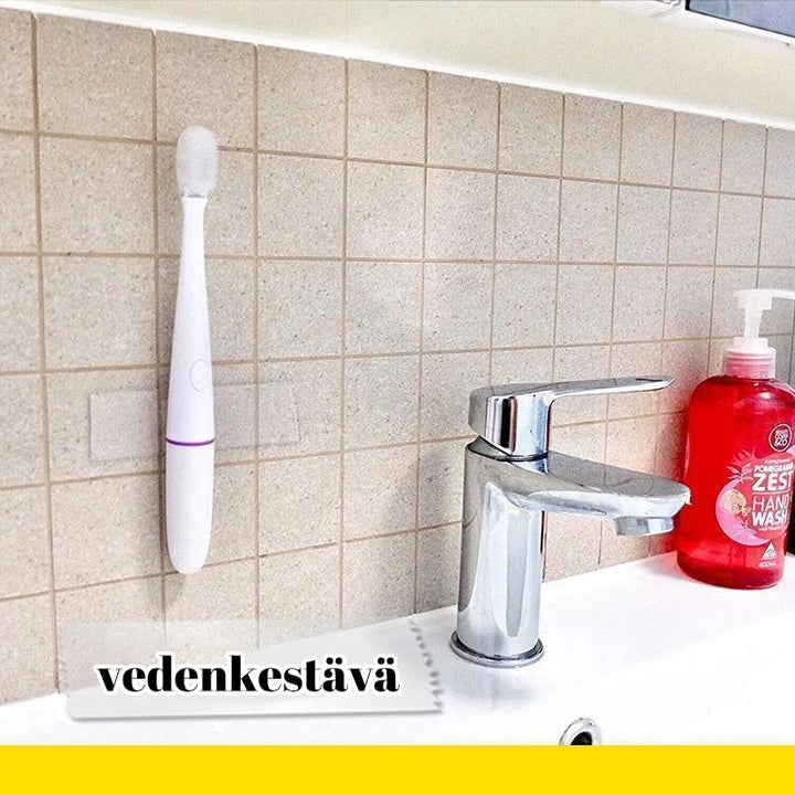 Klæbebånd med ingen spor, vaskbart og genanvendeligt, klar geloverflade, holdbart og multifunktionelt til hjemmebrug.