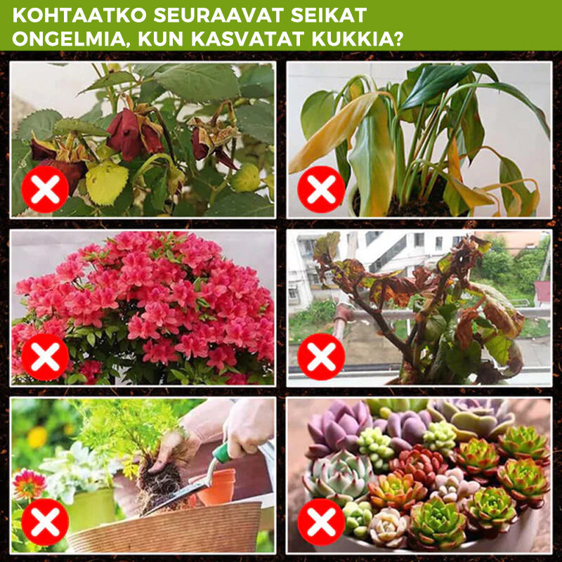 Plante Booster til Rodvækst i grøn flaske, fremmer rodvækst og et sundt havevækstmiljø.