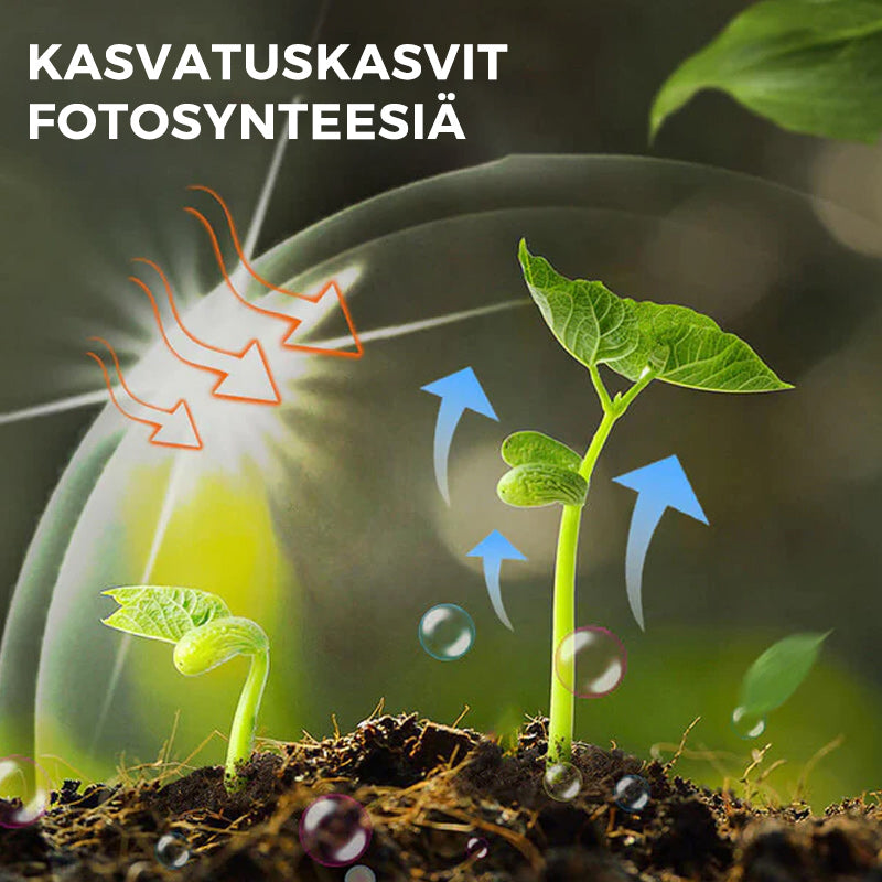 Plante Booster til Rodvækst i grøn flaske, fremmer rodvækst og et sundt havevækstmiljø.