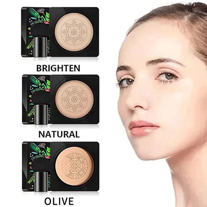 Dame Air Cushion BB Cream med smuk nuance, rund air cushion-pakke, naturlig og fejlfri makeup-base.