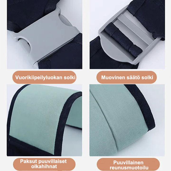 Letvægts justerbar baby bæresele med M-formet sæde og åndbar mesh, perfekt til eventyr.