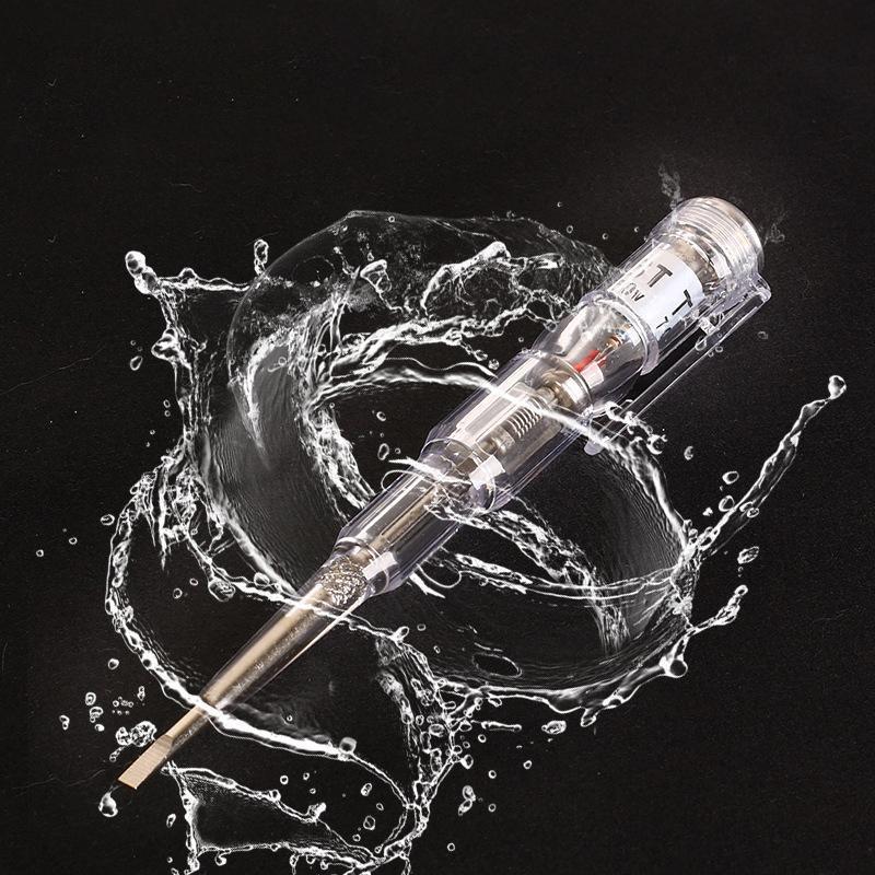 Multifunktionel elektrisk pen med klare LED-lys, holdbart PVC-materiale, elektrisk og vandtæt værktøj.