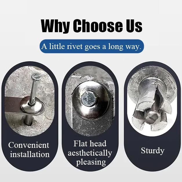 Korkealuokkaiset alumiiniseosniitit 50 kpl, kestävät ja luotettavat, hopeanväriset, pyöreäkantaiset kiinnikkeet projekteihin.