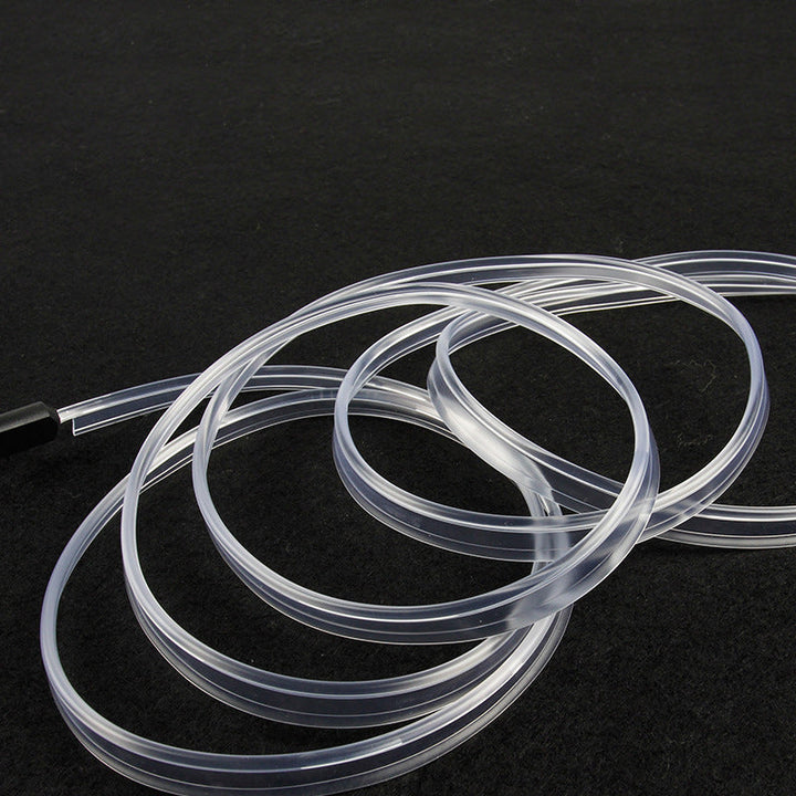 Lysstofrør RGB bil ambient lys, farverig PVC, stemningsfuld bilbelysning med USB-tilslutning.