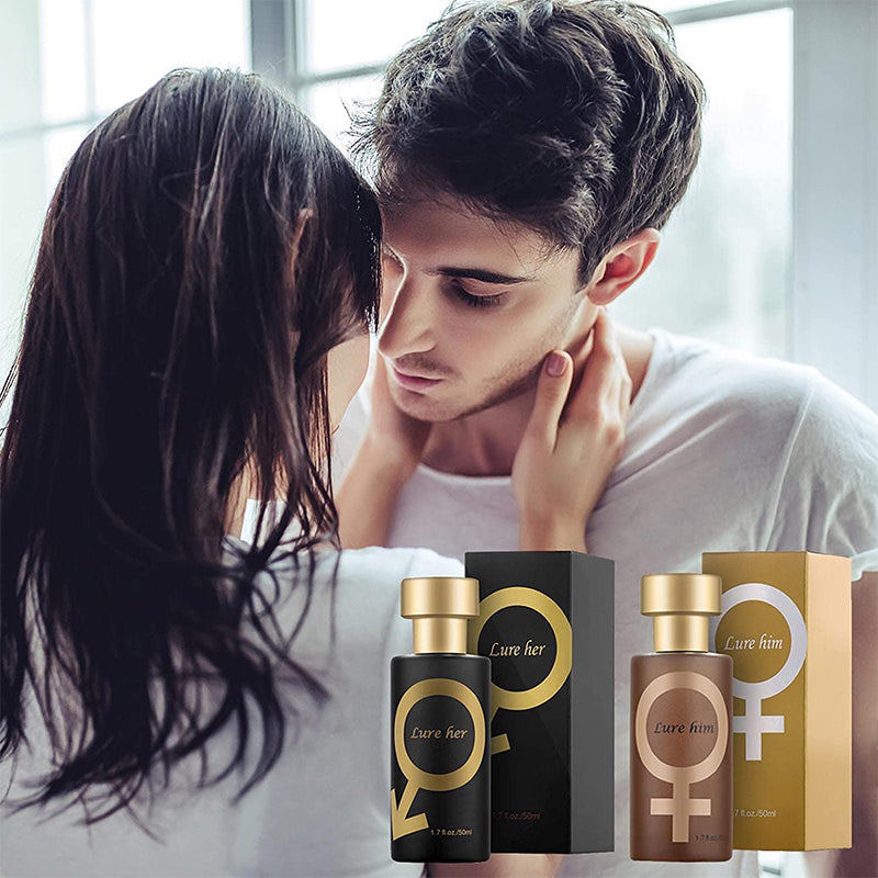Sort og guld unisex parfume, langtidsholdbar og subtil duft, moderne og selvsikker udstråling, skønhed & sundhed.