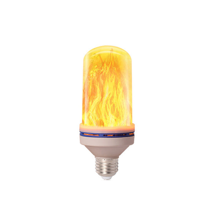 LED-flammepære, orange flammeeffekt, hjemmesikkerhed, farvevalg, populær til indretning, stemningslys