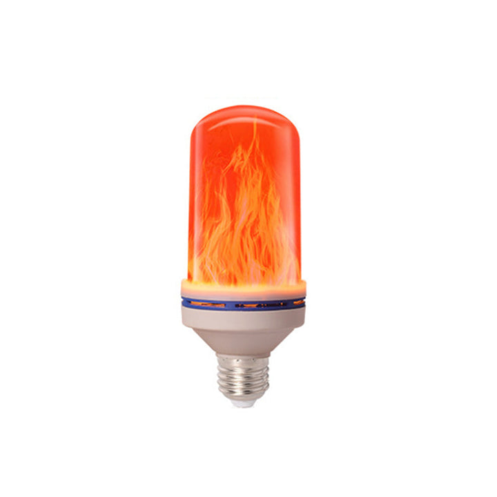 LED-flammepære, orange flammeeffekt, hjemmesikkerhed, farvevalg, populær til indretning, stemningslys