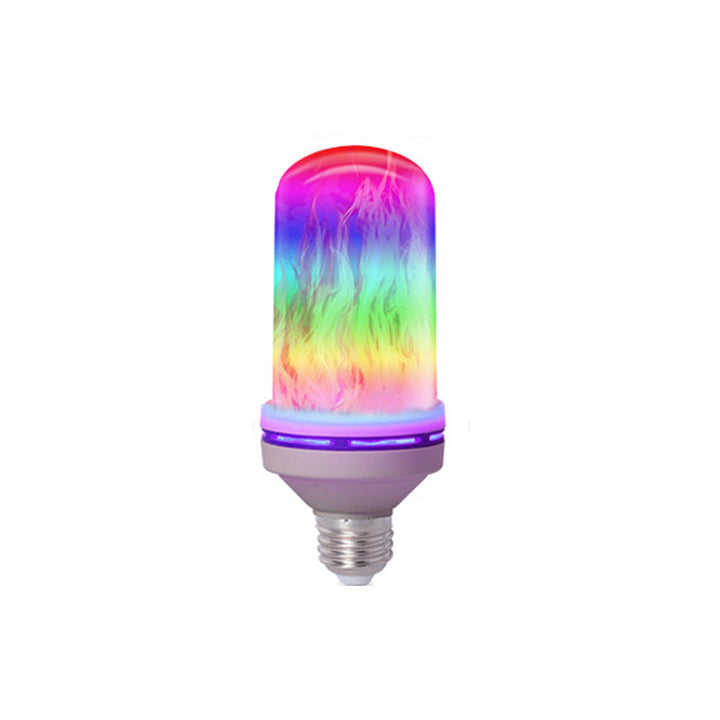LED-flammepære, orange flammeeffekt, hjemmesikkerhed, farvevalg, populær til indretning, stemningslys