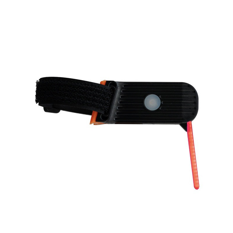 LED Cykel Baglygte, 40 lumen, rød, sikkerhed dag og nat, USB-opladelig, monteret på cykel.