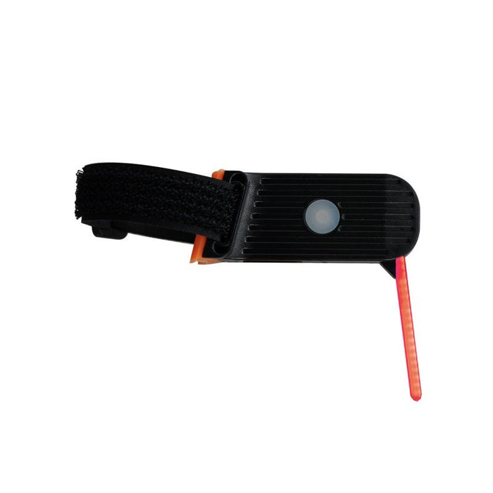 LED Cykel Baglygte, 40 lumen, rød, sikkerhed dag og nat, USB-opladelig, monteret på cykel.