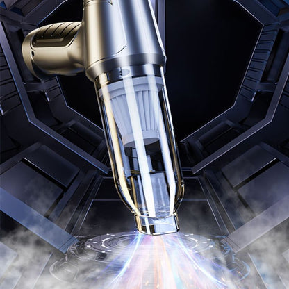 "Langaton tehokas auton imuri, kevyt 120W motor, kompakti muotoilu, monikäyttöinen kodin ja auton puhdistukseen."