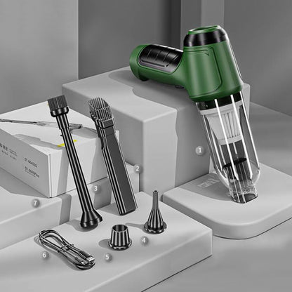 "Langaton tehokas auton imuri, kevyt 120W motor, kompakti muotoilu, monikäyttöinen kodin ja auton puhdistukseen."