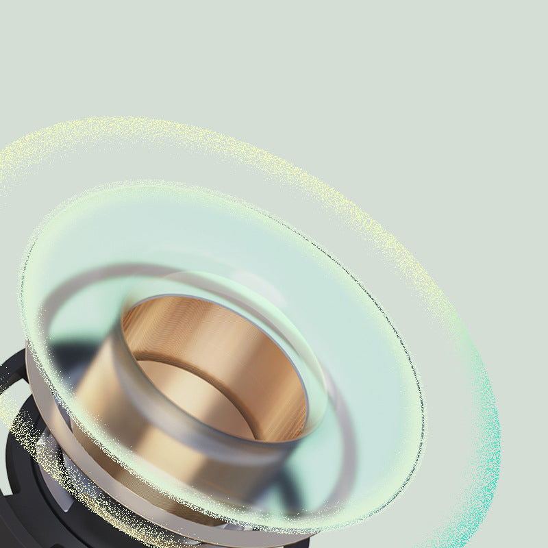 Trådløse open-ear Bluetooth-hovedtelefoner til sport, lette og ergonomiske, sort silikonemateriale, over øret, IPX5.