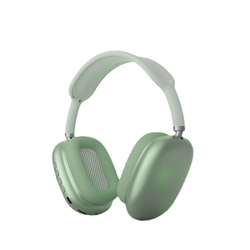 Trådløse komfortable over-ear Bluetooth-hovedtelefoner, stilfuldt sort design, bløde ørepuder, kraftfuld lydgengivelse.