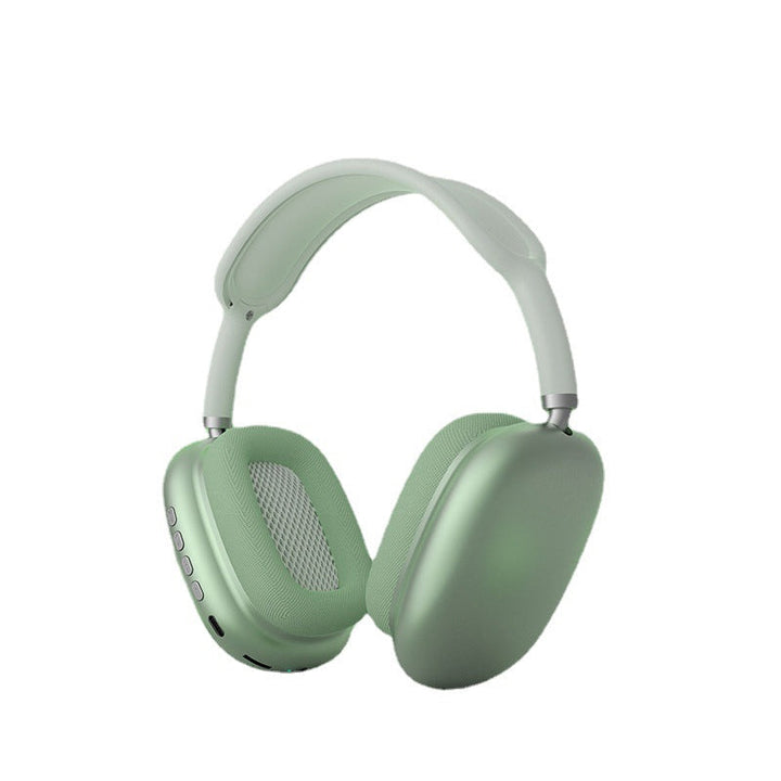Trådløse komfortable over-ear Bluetooth-hovedtelefoner, stilfuldt sort design, bløde ørepuder, kraftfuld lydgengivelse.
