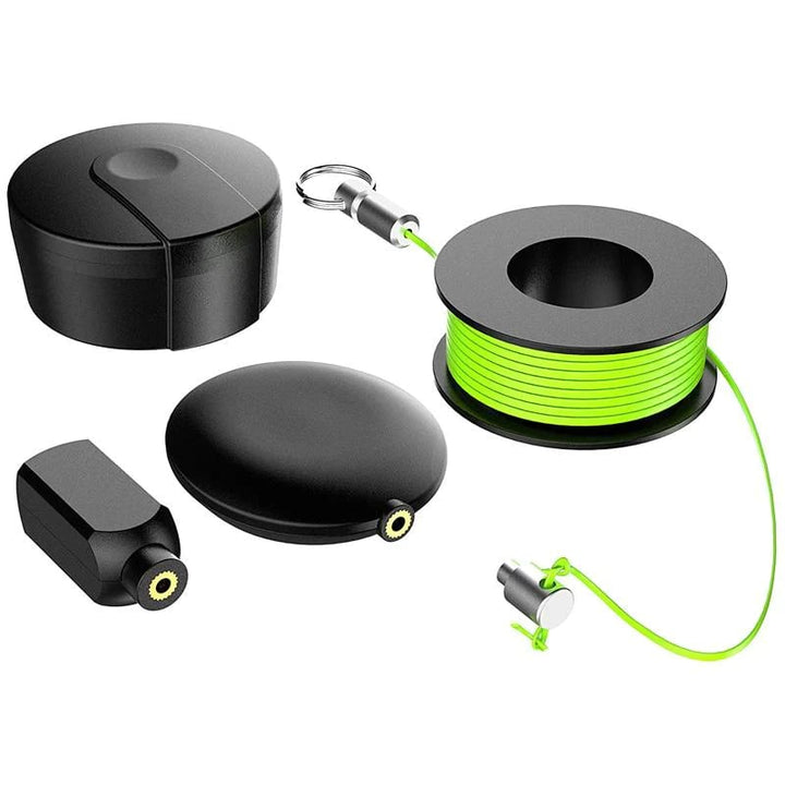 Magnetisk kabeltrækker, 4 stk.: stærk magnet styrer kabler nemt gennem vægge og gulve.