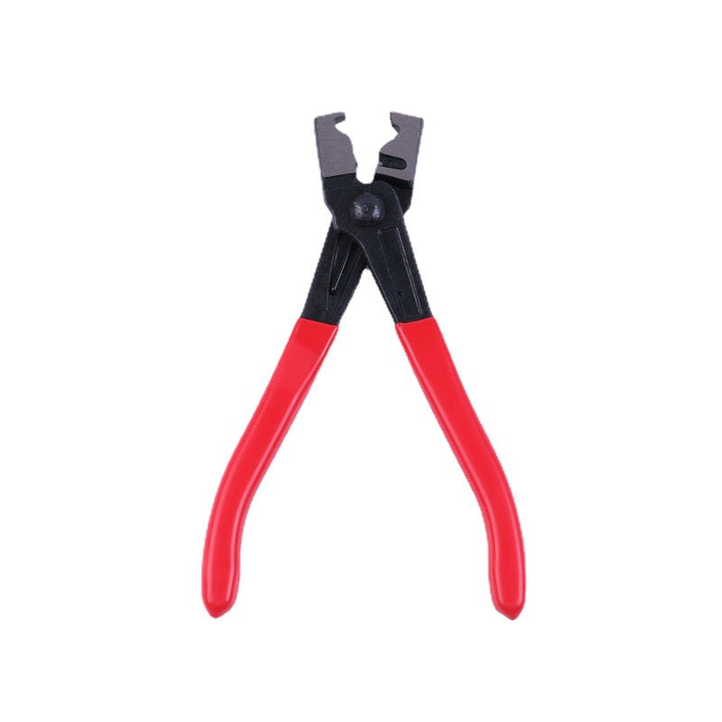 Metal bilklemmer, ergonomisk håndtag, holdbart stål, multifunktionelle, velegnet til rør- og slangehåndtering.