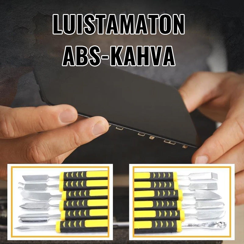 Metal mini lægtehammer sæt, 6 stk, holdbar stålkonstruktion, kompakt og let, skridsikre ABS-håndtag.