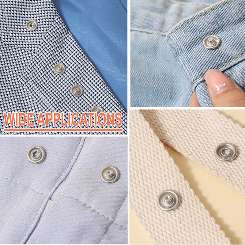 "Metalliset nepparit ja pihdit, ruostumatonta terästä, käsityöprojekteihin, DIY-sarja helposti käytettävä ja kestävä."