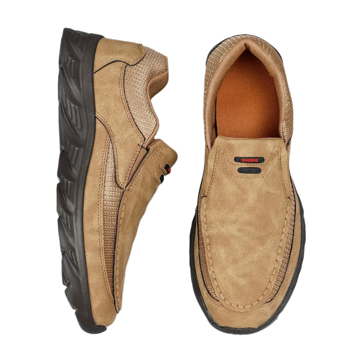 "Miesten hengittävät nahkaiset loafer-lenkkarit, harmaita ja ruskeita sävyjä, slip-on malli, kevyt sneaker-pohja."