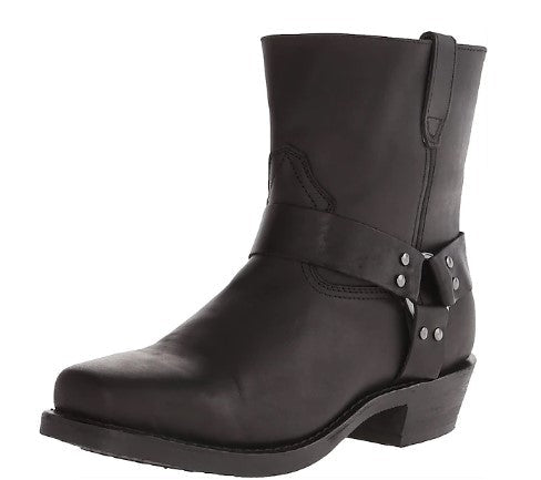 Miesten klassiset lännen bootsit, keinonahkaa, mustana ja ruskeana, tarjoten tyylikkään ja ajattoman ulkonäön.
