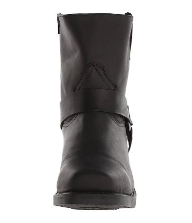 Miesten klassiset lännen bootsit, keinonahkaa, mustana ja ruskeana, tarjoten tyylikkään ja ajattoman ulkonäön.
