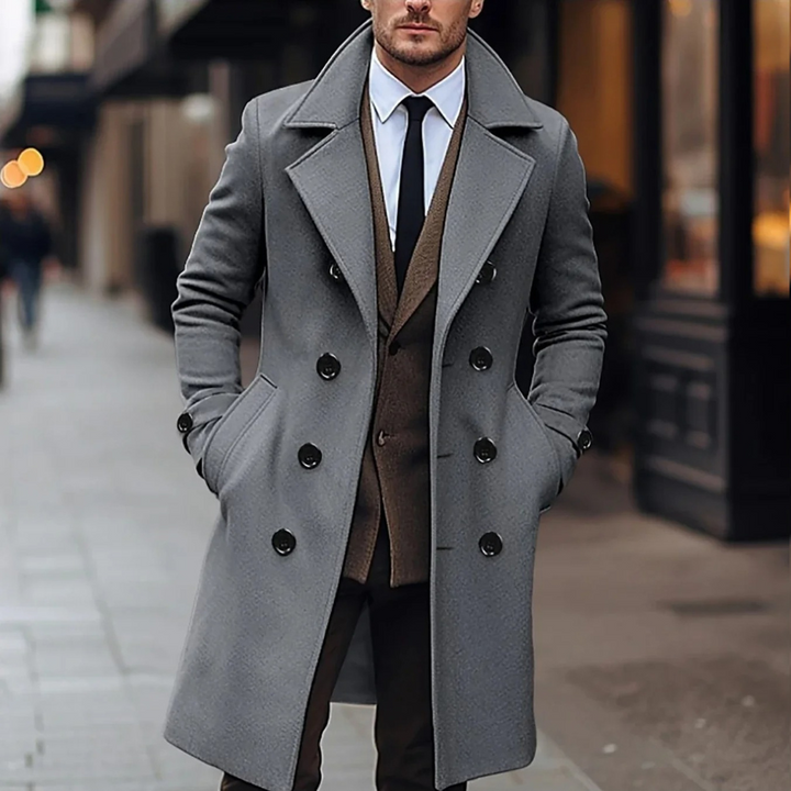 Herretøj Modernek Frak med Stilfuldt Snit, velegnet til både afslappet og formel brug, sofistikeret sort look.